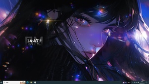 黑发少女