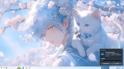 4K唯美樱花古风少年主题