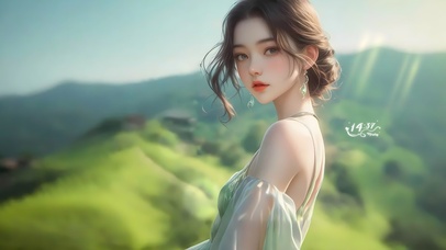 小清新可爱小妹