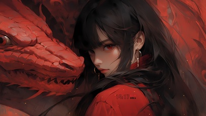 烈焰御龙少女	4K