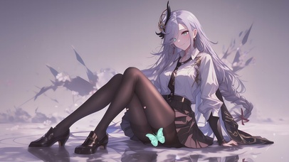 二次元甜美治愈女孩