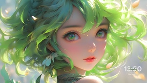 4K清纯甜美系少女