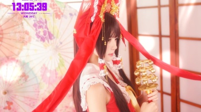 4K和服性感美女