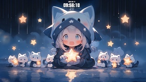 摘星星的少女