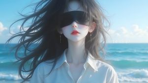 治愈蒙眼女孩