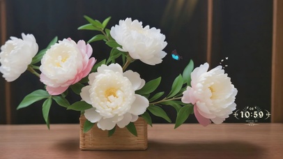 小清新鲜花绽放