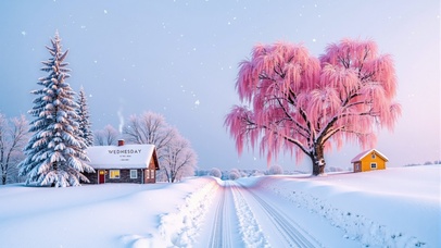 唯美治愈浪漫冬日