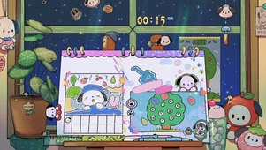 清新插画动漫房间