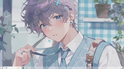 情侣壁纸-可爱男孩