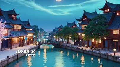 古风夜景