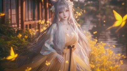 古风超可爱女孩