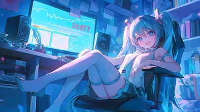 初音电竞少女