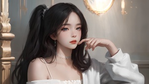 4k可爱美女