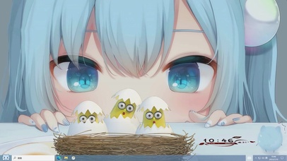 猫羽雫—【主题桌面】