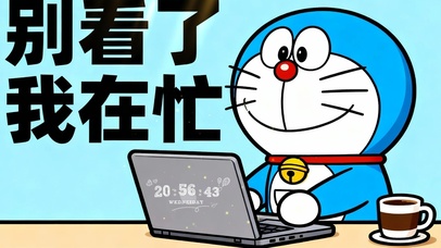 打工人趣味桌面(别看了，我在忙