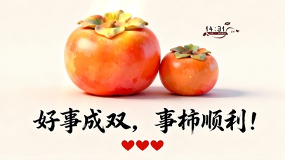 好事成双 事事顺利