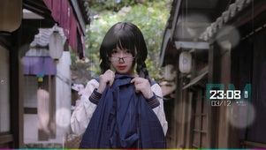双马尾JK制服美女