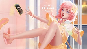 4K可爱女孩