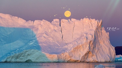 4K唯美梦幻 孤岛月夜