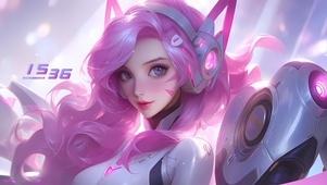 清纯美女KDA阿狸