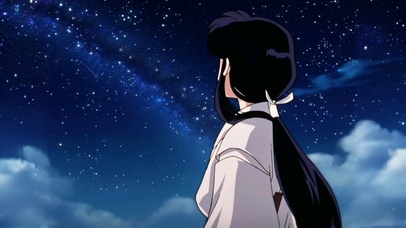 星空下桔梗的思绪