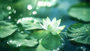 护眼水中青莲