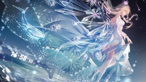 冰雪美少女