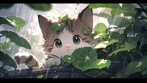 躲雨
