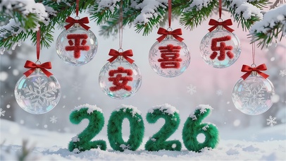 2026清新护眼雪松桌面