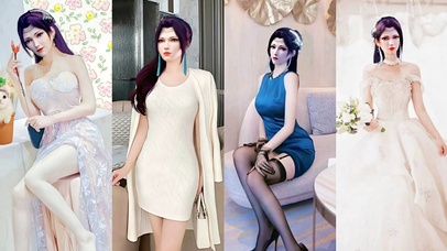 云韵穿婚纱壁纸