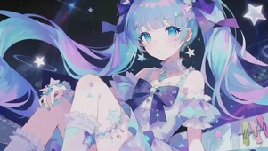 动漫插画少女