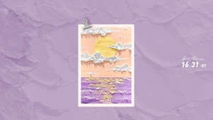 文艺油画-风景