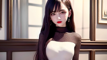 美女壁纸 4K简约