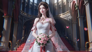 唯美新娘美杜莎
