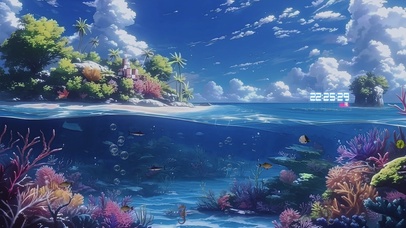 海底世界AI壁纸