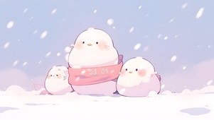 啾啾雪人