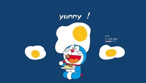 快乐哆啦与煎蛋