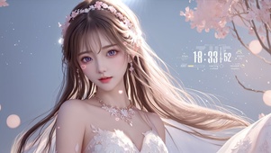 甜美清纯美女