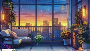 夜景-桌面主题