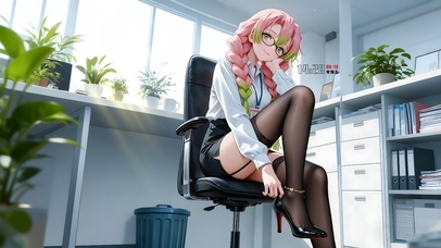 办公室黑丝女孩