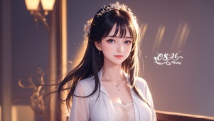 4k可爱小女孩