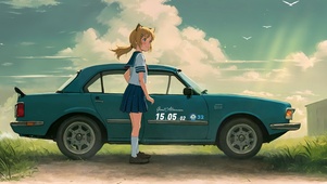宫崎骏夏日女孩