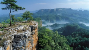 山顶风景