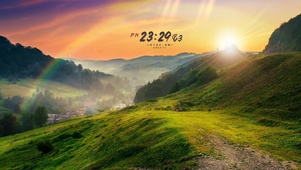 治愈护眼青山