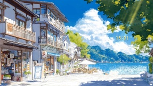 沿海小镇