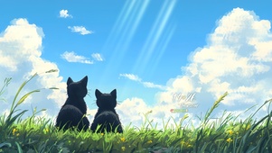 治愈 黑猫