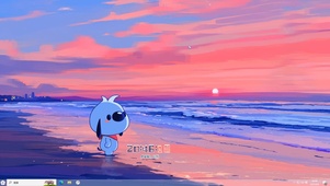 落寞狗狗—【主题桌面】