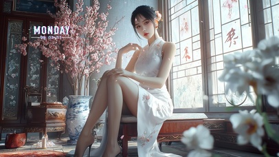 微笑像阳光洒在大地，温暖而明亮