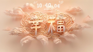 祝大家在每一天里都充满幸福