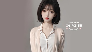 4k清纯可爱少女